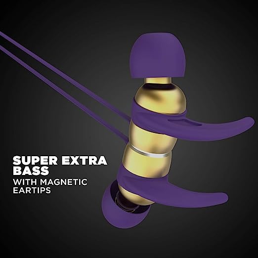 boAt Rockerz 255 Kkr Thunder Purple Bluetooth Wireless In Ear Earphones With Mic boAt Rockerz 255 Kkr Thunder Purple Bluetooth Wireless In Ear Earphones With Mic
